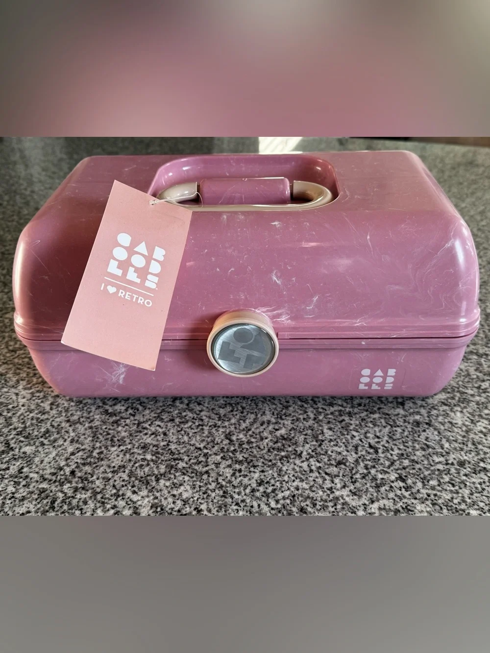 Retro Pink Caboodle Case